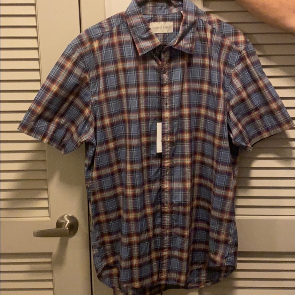 Brand new Coastaoro shirt sleeve button down